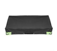 Strapazierfähige Abdeckplane für Campinganhänger, 208 x 114 x 13 cm, winddicht und UV-Oxford-Tuch + PVC-Unterstand, Outdoor-Schutz vor Regen, Wohnmobile und Wohnmobile, Schnee, UV-, Sturmschutz
