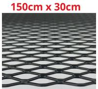Streckgitter Renngitter Racegitter 150x30 schwarz Alu 1,5m 1,5 Meter Stück