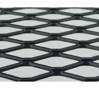 Streckgitter Renngitter Racegitter 150x30 schwarz Alu pulverbeschichtet 1 Stück