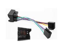 Strpump Quadlock Autoradio Stereo Verkabelung ISO Kabelbaum Adapter Kabel 12V auf kompatibel für BMW Audi Volkswagen Seat Benz Opel Skoda Ford Benz