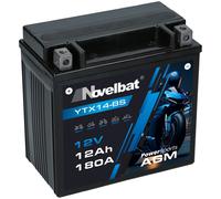 Stützbatterie AGM 12V 12Ah Novelbat AUX Batterie ersetzt Mercedes A2115410001