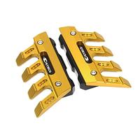 Sturzpads Motorrad Für KYMCO Xciting 250 250i CK 250T/300T CT250 300 300i S400 400 500 Motorrad CNC Zubehör Kotflügel Seite Front Fender Slider(Gold)