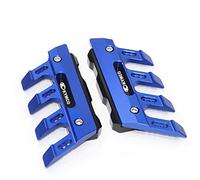 Sturzpads Motorrad Für KYMCO Xciting 250 250i CK 250T/300T CT250 300 300i S400 400 500 Motorrad CNC Zubehör Kotflügel Seite Front Fender Slider(Blue)