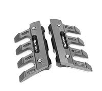 Sturzpads Motorrad Für KYMCO Xciting 250 250i CK 250T/300T CT250 300 300i S400 400 500 Motorrad CNC Zubehör Kotflügel Seite Front Fender Slider(Titanium)