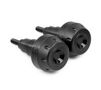 Sturzschutzbügel Kompatibel Mit Yamaha Für Tracer 7GT 2021 2022 2023 Motorrad-Absturzsicherung Rahmenschieber Verkleidungsschutz Anti-Crash-Pad-Zubehör(Black)