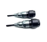 Sturzschutzbügel Kompatibel Mit Yamaha Für Tracer 9 Für GT 2021 2022 2023 2024 2025 Fallschutz Crash Pad Rahmen Slider Protector Zubehör(Black,Size2)