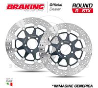 STX01 Set 2 Bremsscheiben Vorne BRAKING Aprilia Mana Gt ABS 850 2009-2016