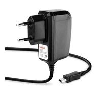 subtel Ladegerät kompatibel mit Garmin DriveSmart 65 MT-S EU | Mini USB, 1,2m, 100V - 250V, für BMW Navigator 6, für Garmin Alpha 100, Camper 780, Drive 61 LMT-S, Camper 770 LMT-D, nüvi 52
