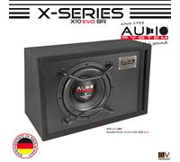 Subwoofer AUDIO SYSTEM X10 EVO BR 25cm Bassreflex Gehäuse Bassbox 2x300 Watt RMS