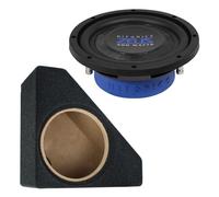 Subwoofer für Audi A3 8L Hifonics Zeus ZST8D2 20cm Bass + 8 Zoll Woofer Gehäuse