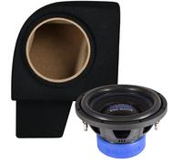 Subwoofer für Audi A4 B6 B7 Avant | Hifonics ZXS10D2 25cm + Seitenteil Gehäuse
