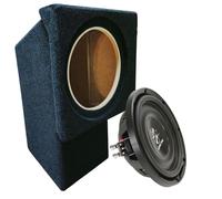 Subwoofer für Audi A6 C5 Avant Ground Zero GZRW 250-D2 FLAT 25cm Bass + Gehäuse