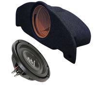 Subwoofer für Audi A7 | Ground Zero GZRW 250-D2 FLAT 25cm Bass + Gehäuse Auto