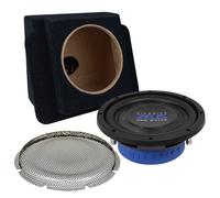 Subwoofer für BMW 3er E46 Cabrio Hifonics ZST8D2 20cm Bass + Gehäuse & Gitter