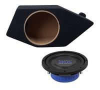 Subwoofer für BMW 3er E46 Compact - Hifonics Zeus ZST8D2 20cm Bass + 8" Gehäuse