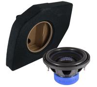 Subwoofer für BMW 3er F31 Touring Hifonics Zeus ZXS10D2 25cm Bass + Auto Gehäuse