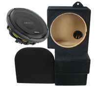 Subwoofer für BMW X5 E53 | Hertz MILLE PRO MPS 250 S2 25cm Bass + Auto Gehäuse