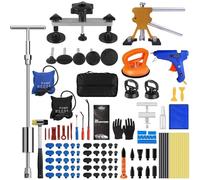 SundpeyPRO Auto Dellen Reparaturset 119Pcs - Auto Reparatur Ausbeulwerkzeug Lackfreies Dent Reparatur Puller Kit Karosserie Beulen Ausbeulwerkzeugset für Hagelschaden Fahrzeug Dellen