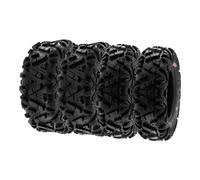SunF A033 27x9-14 & 27x11-14 POWER I ATV UTV Quad Reifen All-Terrain Geländebereifung 6PR TL E4, Satz von 4 Stück