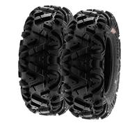 SunF A033 27x9-14 27x9x14 POWER I ATV UTV Quad Reifen All-Terrain Geländebereifung 6PR TL 65J E4, Satz von 2 Stück