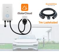 Sungrow Wallbox 11 kWh AC EV Ladestation Typ-2 Ladebox 7m Ladekabel AC011E-01
