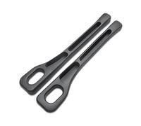 SUNJFY 2 Stück Autositz Lückenfüller für Skoda Kamiq/2019 2020 2021 2022 2023 2024, Sitzlückenfüller Autositz Gap Plug Um Das Herunterfallen von Gegenständen zu Verhindern,Black