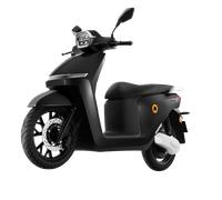 SUNRA Legend Black L3e Elektro-Motorrad 3000 W, EEC-straßenzugelassenes E-Motorrad, Höchstgeschwindigkeit 80 km/h, Reichweite bis zu 115 km, Lithium-Akku, 125-ccm-äquivalenter Elektro-Scooter für 2 Fa