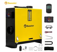 Sunster Luft Dieselheizung Standheizung 12 V /24 V 8 kW, Luftheizung Air Diesel Standheizung Lufterhitzer, 0,16-0,48 L/Std. Dieselheizung mit LCD-Display & Fernbedienung Air Diesel Heizung Bus, LKW us