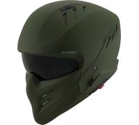 Suomy Armor Plain Jethelm, grün, Größe L