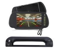 【Super-Doppelobjektiv】 HD Auto Rückansicht Bremsleuchte Rückfahrsystem im 3. Bremslicht mit Doppel-Rückfahrkamera, für Citroen Jumper/FIAT Ducato/Van WEZEL/OPEL Movano/Boxer(Mit 7-Zoll-Rückspiegel)