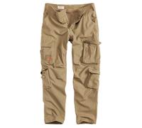 Surplus Raw Vintage Airborne Slimmy Herren Cargo Vintage Hose, Beige, S