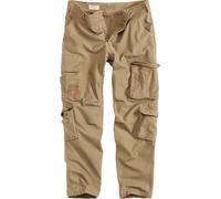 Surplus Raw Vintage Airborne Slimmy Herren Cargo Vintage Hose, Beige, S