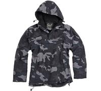 Surplus Windbreaker Kapuzen-Taktische Militärische Herren Jacke Regen Black Camo