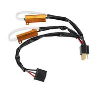 Suuonee LED Lastwiderstand, 1 Paar LED Decoder Lastwiderstand Autoscheinwerfer Blinkt Fehlerfrei Kabelbaum für H4 H7 9005 9006 H8 H9 H11