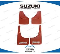 Suzuki OEM Jimny Sierra JB74W Schmutzfänger, rot, 4-Blatt-Set,...