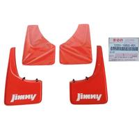 SUZUKI Original JIMNY SIERRA JB74W Schmutzfänger rot 4 Blatt Set 72201-78R00-RD1