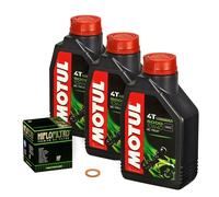 Suzuki VS 800 Intruder, 99-00, VS52B; Motul 10w40 Öl; HiFlo Ölfilter Motorölset