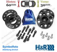 SV schwarz vorne 30mm & hinten 60mm/Achse & Schrauben- u.a.: BMW X4 F26 14-18