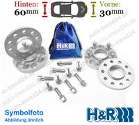 SV vorne 30mm, hinten 60mm/Achse, Schrauben- u.a.: BMW 3er E46 Bj. 1997-2005