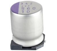 SVP 560/10 - Polymerkondensator, 560µF, 10V, 2000h, low ESR PANASONIC