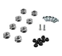 SW-Motech Adapterkit für PRO Seitenträger - Für AERO ABS Seitenkoffer. Montage von 2 Koffern.
