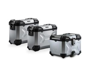 SW-Motech Adventure Set TRAX ADV - Silbern. BMW R 1200 GS LC Adv/1250 GS Adv.