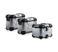 SW-Motech Adventure Set TRAX ADV - Silbern. Suzuki V-Strom 1000 (14-19)., silber