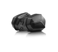 SW MOTECH Aero ABS Seitenkoffer-Set Schwarz ohne Seitenhalter