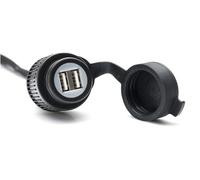 SW-Motech Doppel-USB Steckdose mit Kabelbaum