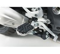 SW-Motech ION Fußrasten-Kit - BMW-Modelle (15-)., schwarz-silber