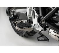 SW-Motech ION Fußrasten-Kit - BMW R nineT Scrambler (16-), R nineT GS (16-)., schwarz-silber