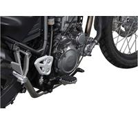 SW-Motech ION Fußrasten-Kit - Yamaha XT660 Z (07-10) X/R (04-16), XT1200Z (16-)., schwarz-silber