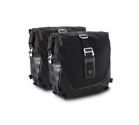 SW-Motech Legend Gear Seitentaschen-System LC Black Edition - Kawasaki W800 / Street / Cafe (11-), W650 (99-06)., schwarz