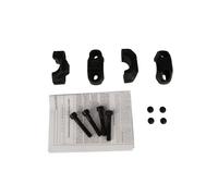 Lenkererhöhung für Ø 28 mm Lenker. H=20 mm. schwarz, Farbe: Schwarz, Größe: 20mm 20mm Schwarz